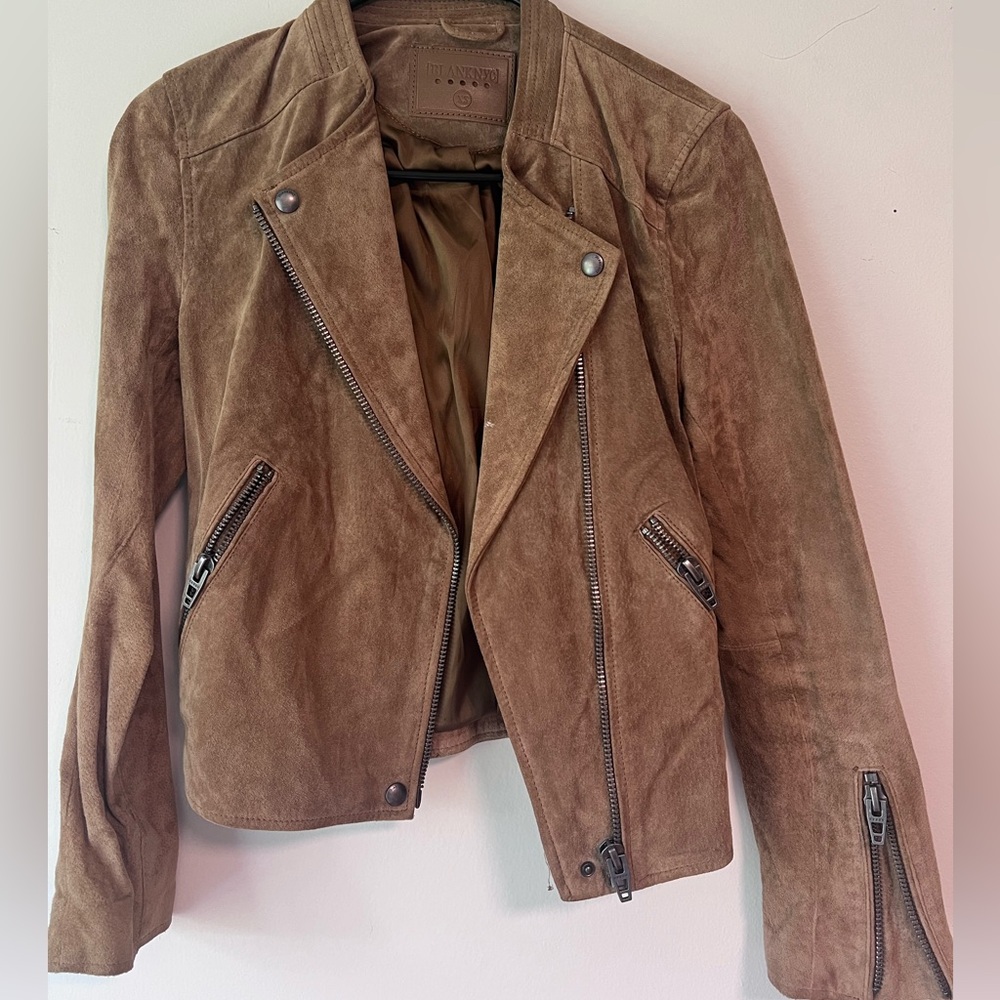 🤎Blank NYC Suede Moto Jacket🤎
